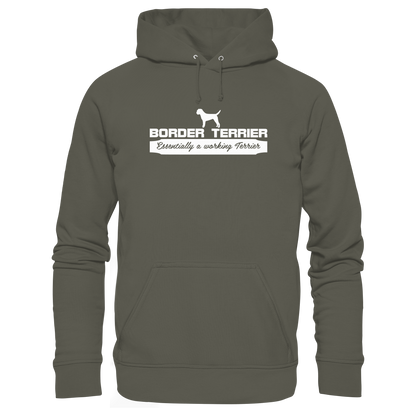 Border Terrier - Essentially a working terrier... - Organic Hoodie