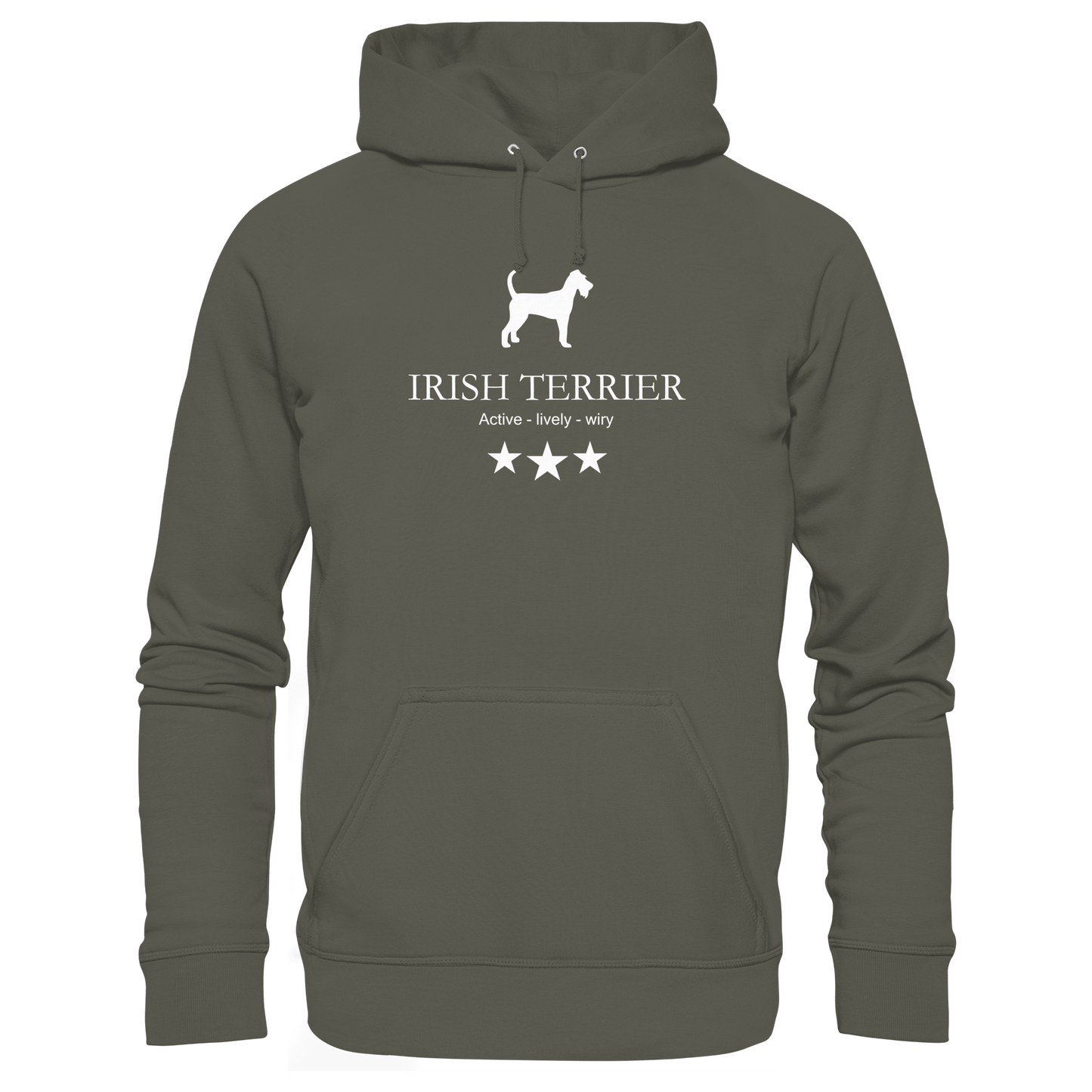 Irish Terrier | Active, lively, wiry.... - Organic Hoodie