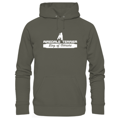 Airedale Terrier - King of terriers... - Organic Hoodie