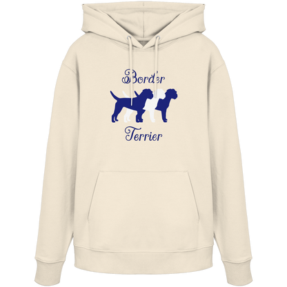 Border Terrier-Trio - Organic Hoodie