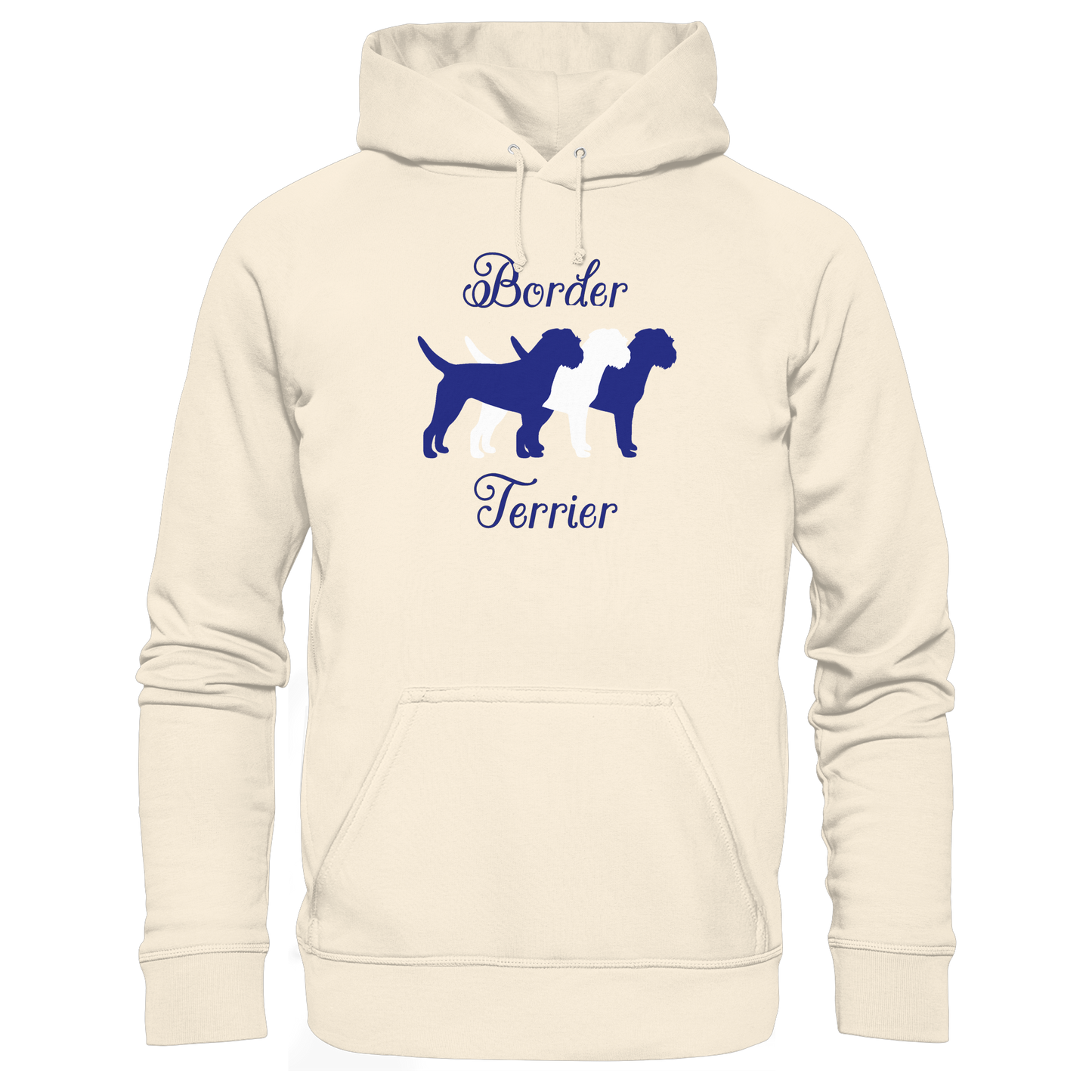 Border Terrier-Trio - Organic Hoodie