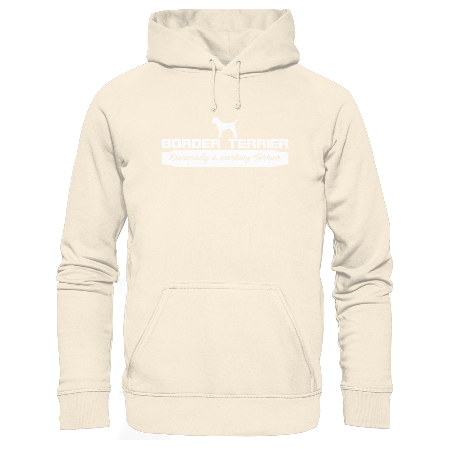Border Terrier - Essentially a working terrier... - Organic Hoodie