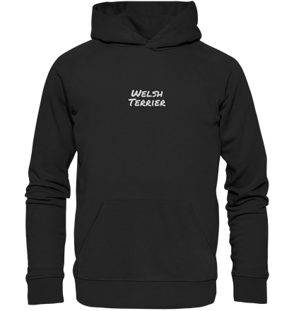 Welsh Terrier - Organic Hoodie (Stick)