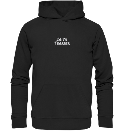 Irish Terrier - Organic Hoodie (Stick)