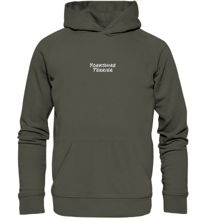 Yorkshire Terrier - Organic Hoodie (Stick)