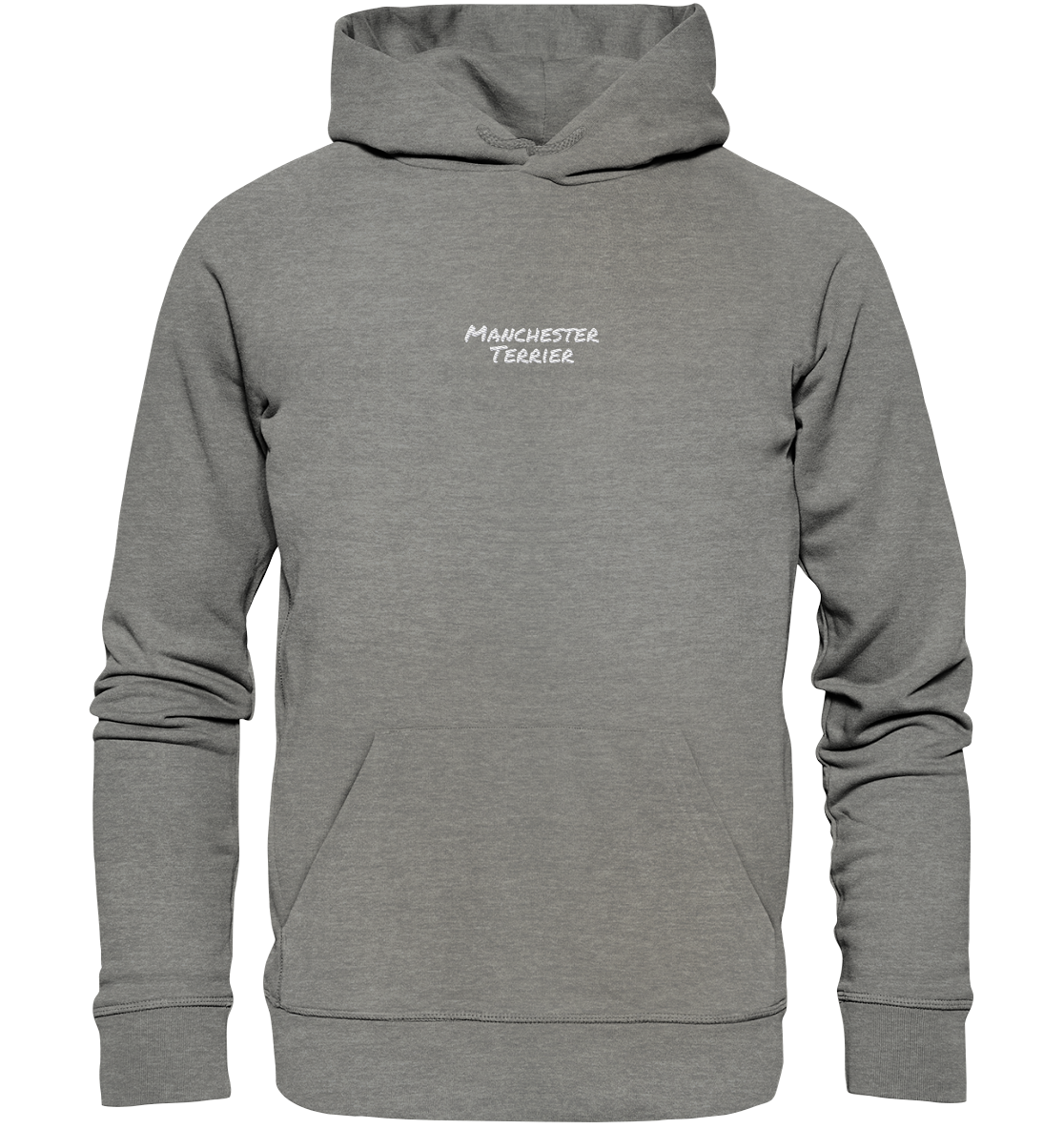 Manchester Terrier - Organic Hoodie (Stick)