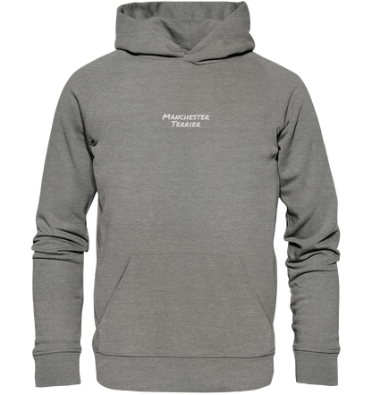 Manchester Terrier - Organic Hoodie (Stick)