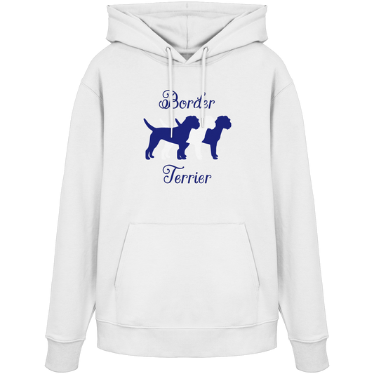 Border Terrier-Trio - Organic Hoodie