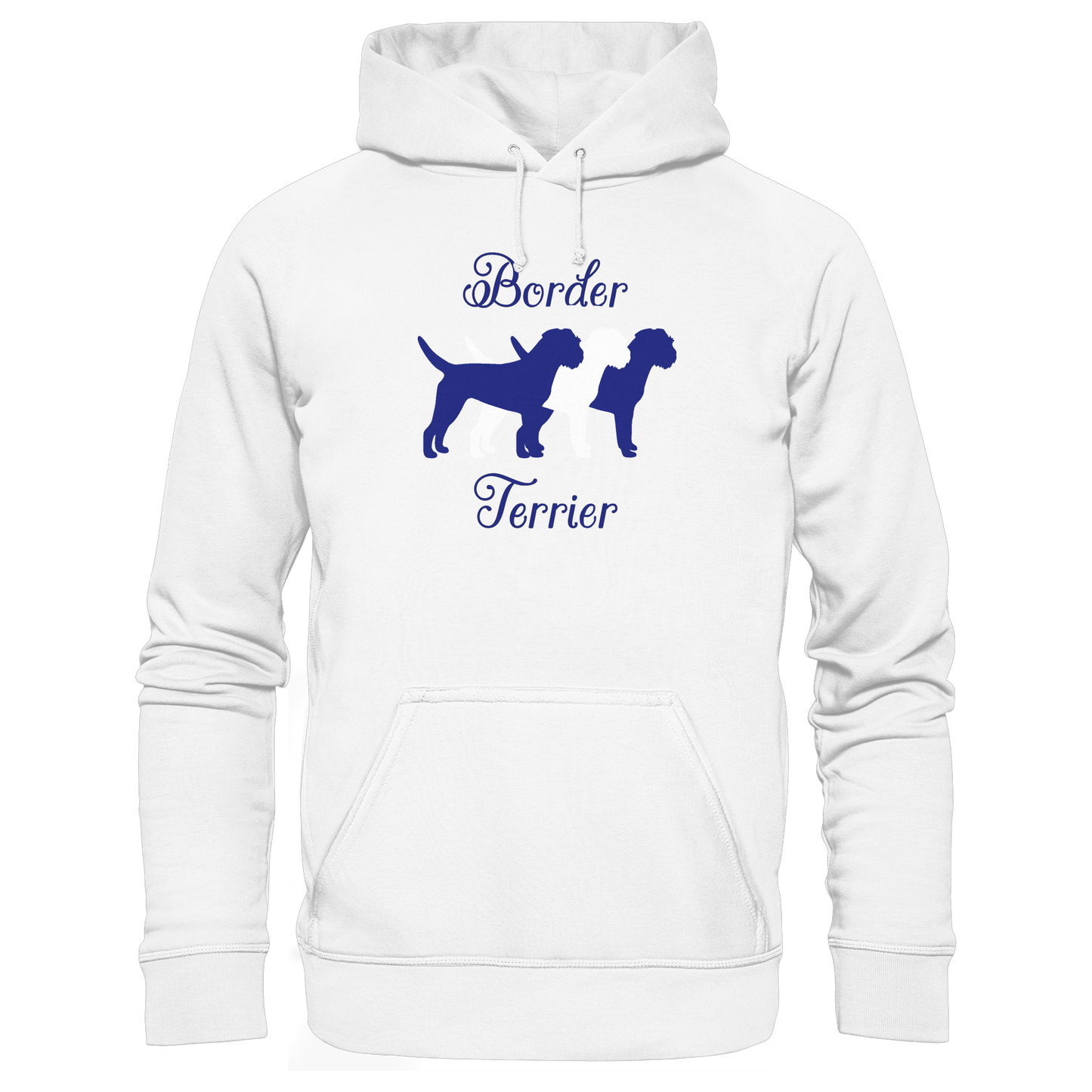 Border Terrier-Trio - Organic Hoodie