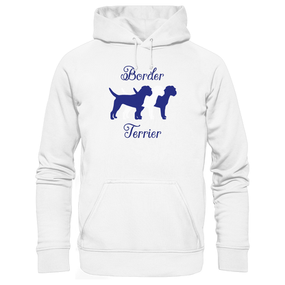 Border Terrier-Trio - Organic Hoodie