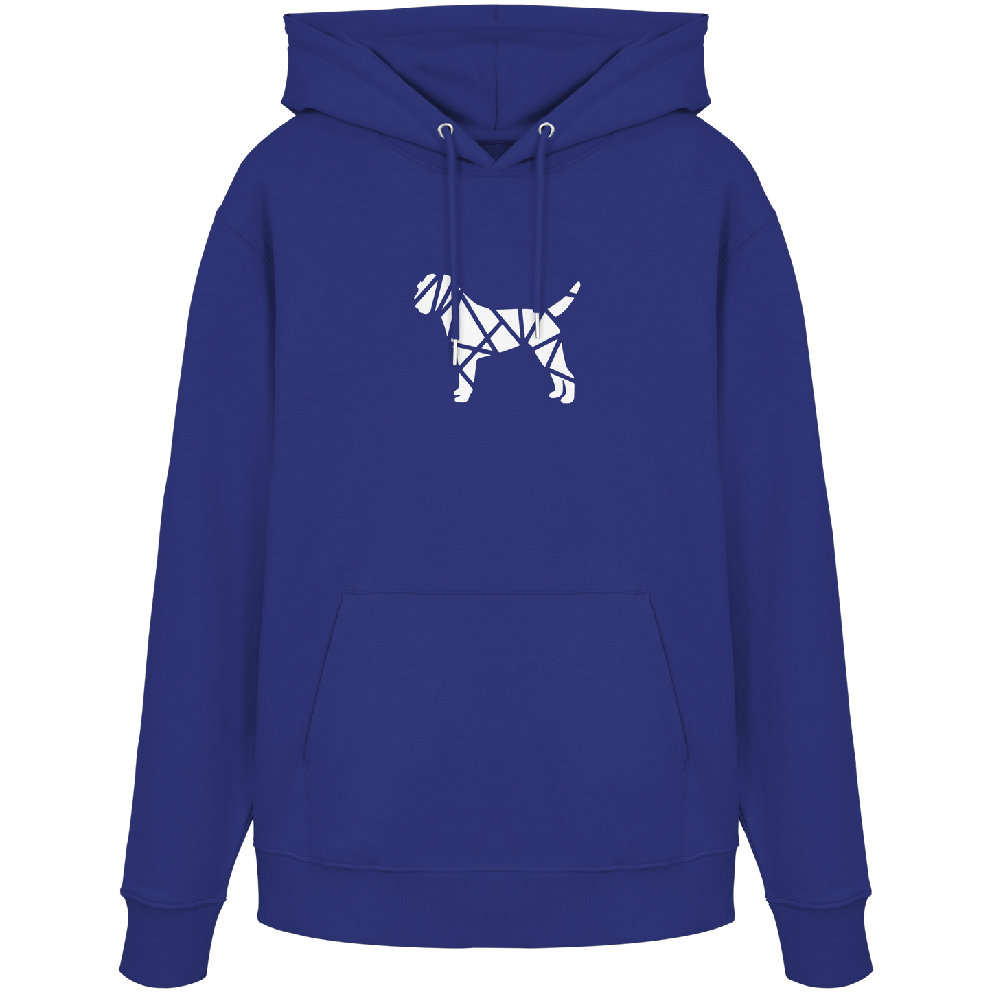 Border Terrier geometrisch - Organic Hoodie