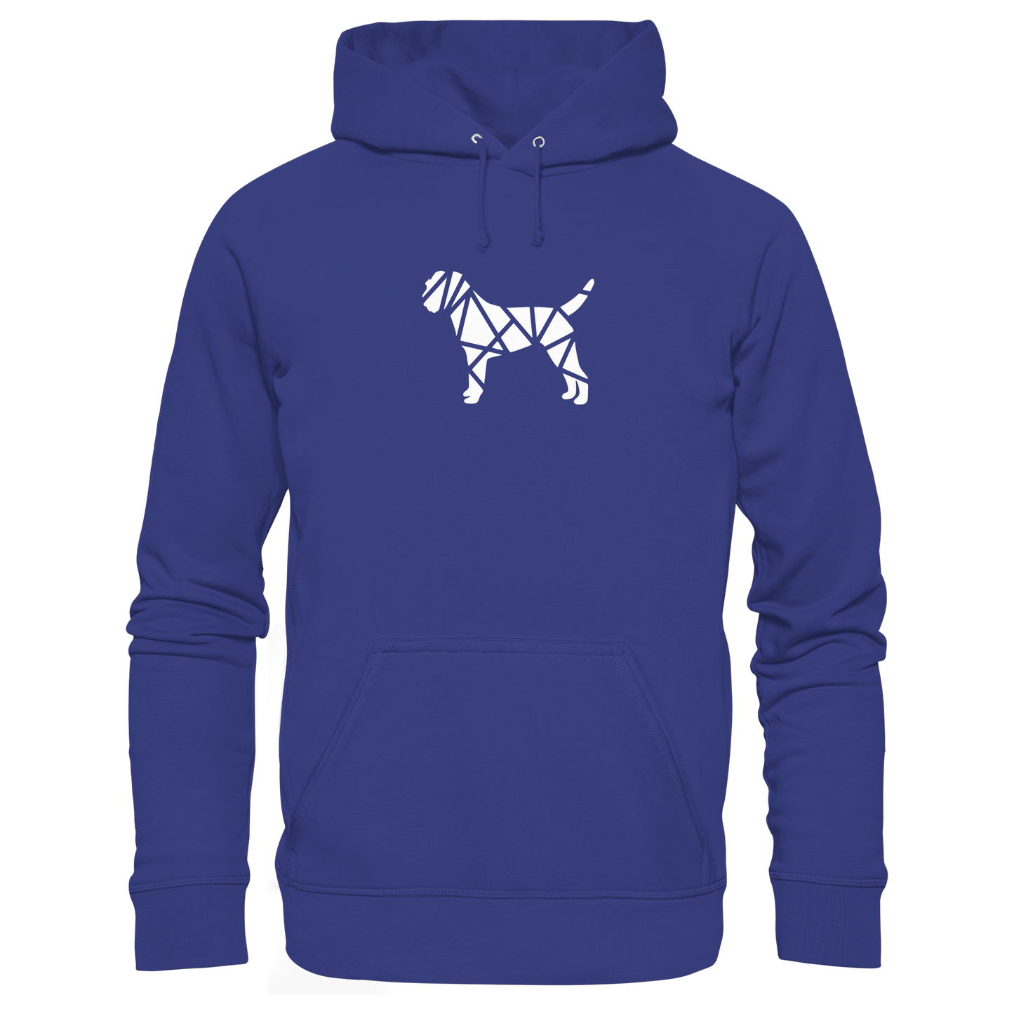 Border Terrier geometrisch - Organic Hoodie