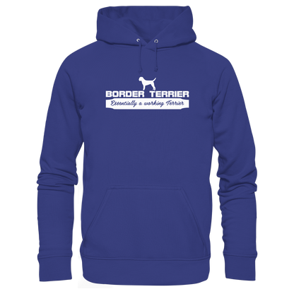 Border Terrier - Essentially a working terrier... - Organic Hoodie