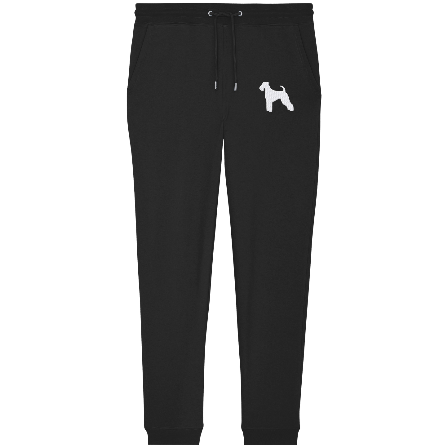 Airedale Terrier-Silhouette - Organic Jogger Pants