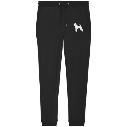 Airedale Terrier-Silhouette - Organic Jogger Pants