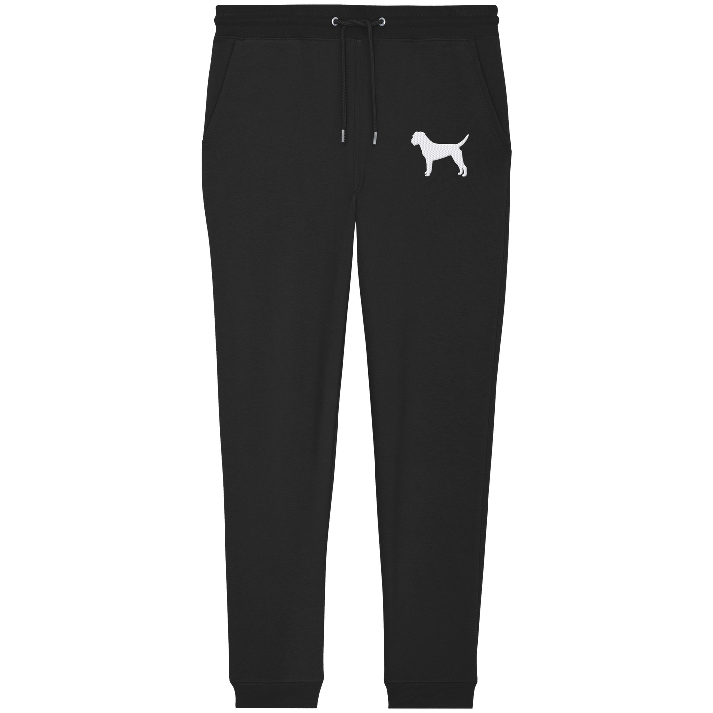 Border Terrier-Silhouette - Organic Jogger Pants