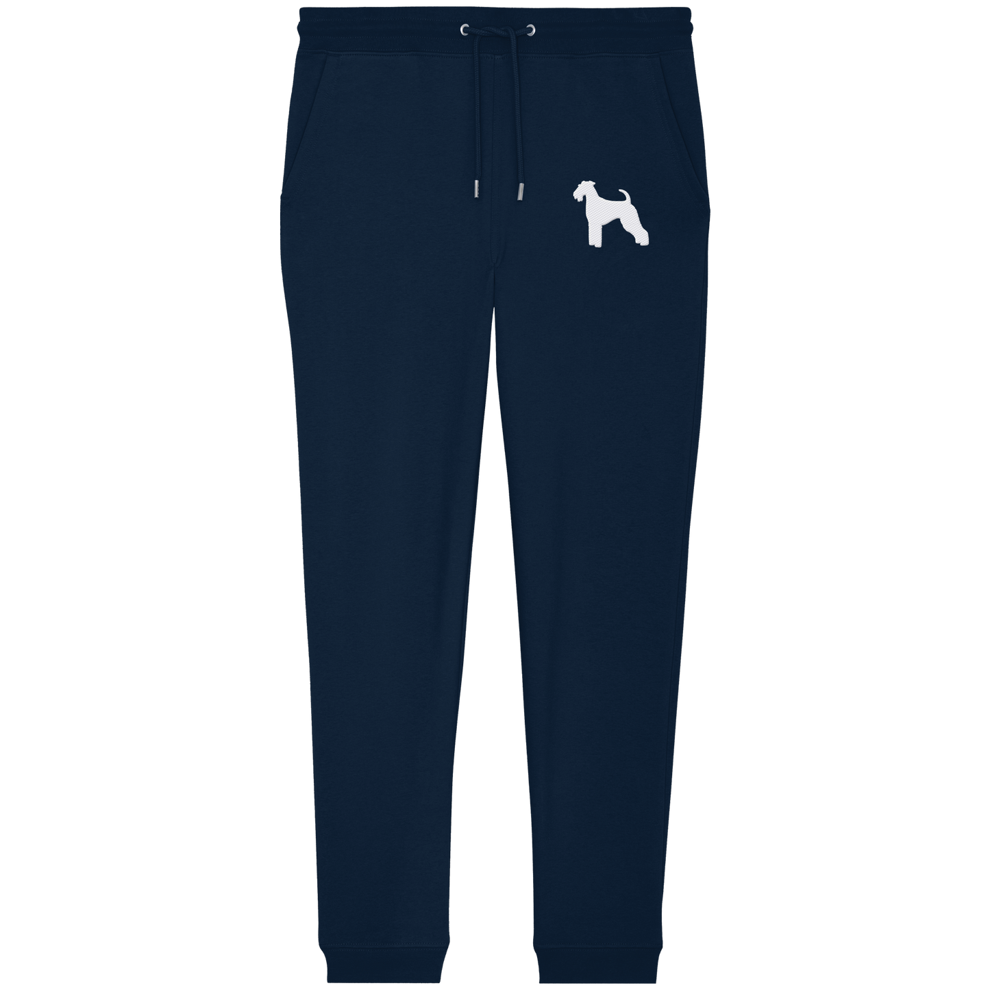 Airedale Terrier-Silhouette - Organic Jogger Pants
