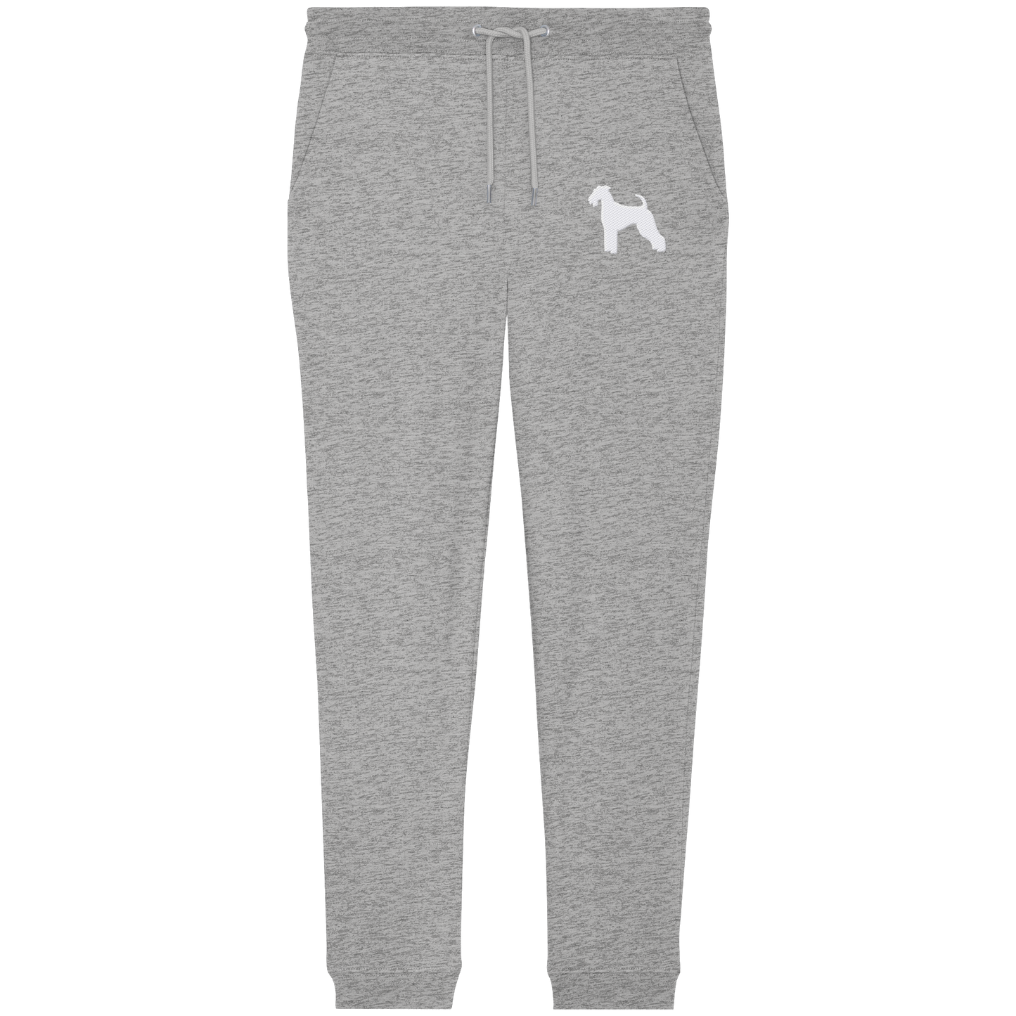 Airedale Terrier-Silhouette - Organic Jogger Pants