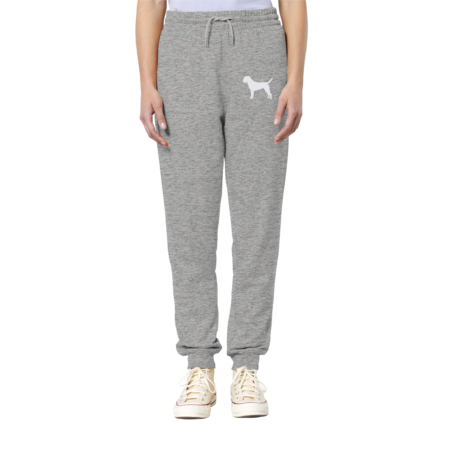 Border Terrier-Silhouette - Organic Jogger Pants