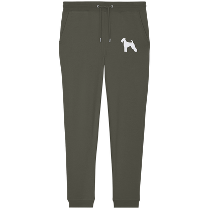 Airedale Terrier-Silhouette - Organic Jogger Pants
