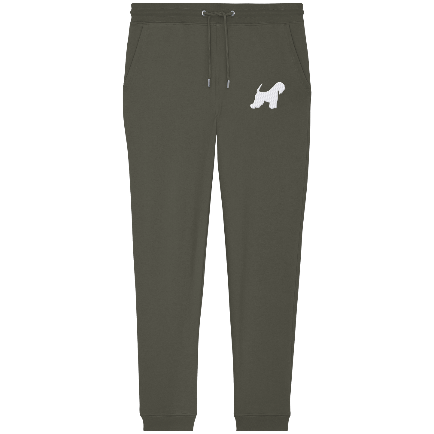 Irish Soft Coated Wheaten Terrier-Silhouette - Organic Jogger Pants