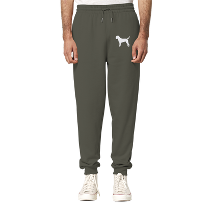 Border Terrier-Silhouette - Organic Jogger Pants