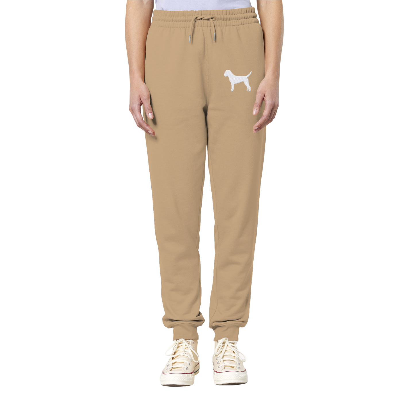 Border Terrier-Silhouette - Organic Jogger Pants