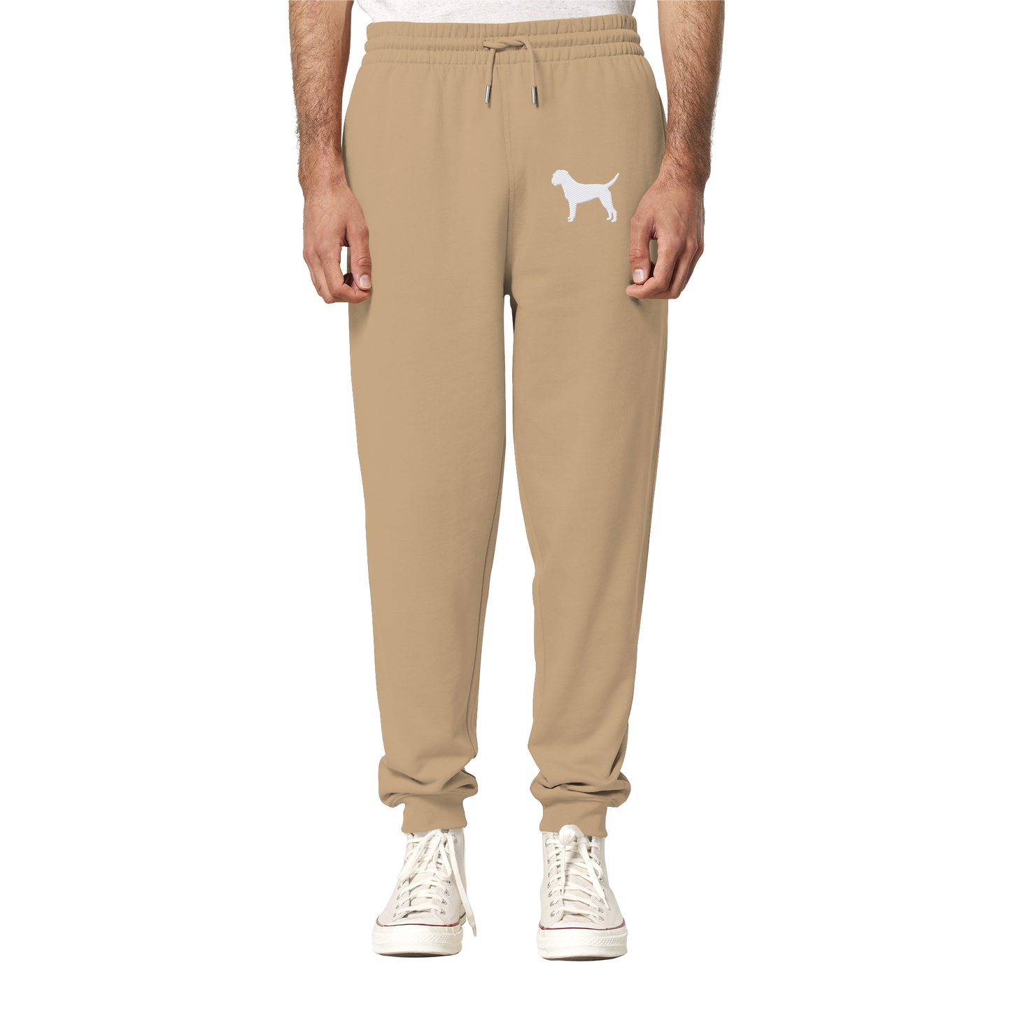Border Terrier-Silhouette - Organic Jogger Pants