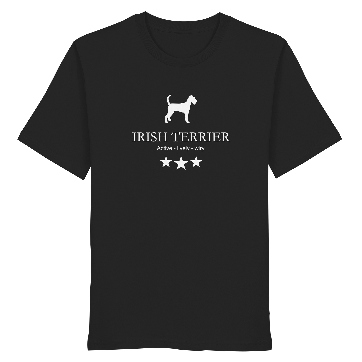 Irish Terrier | Active, lively, wiry.... - Organic Shirt