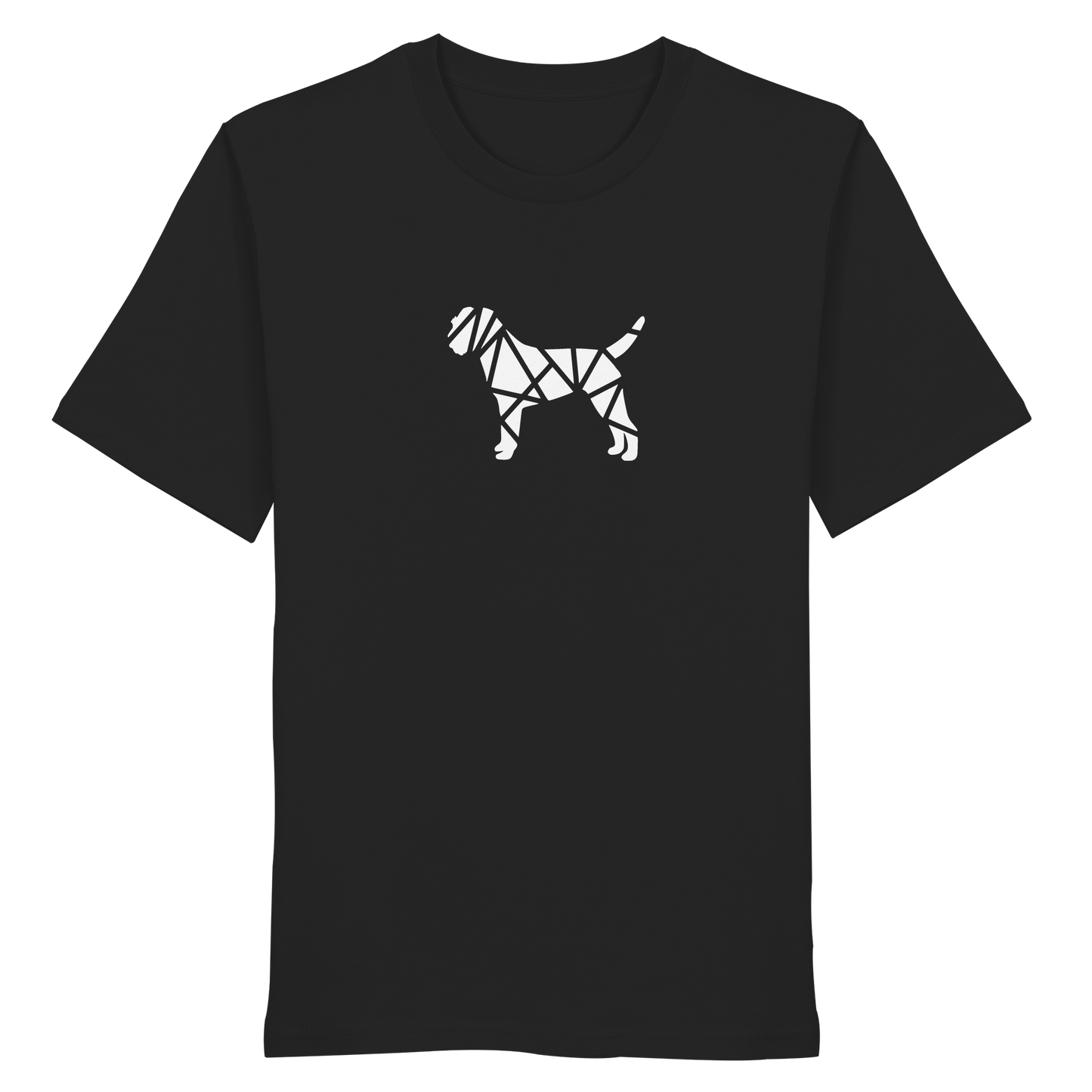 Border Terrier geometrisch - Organic Shirt