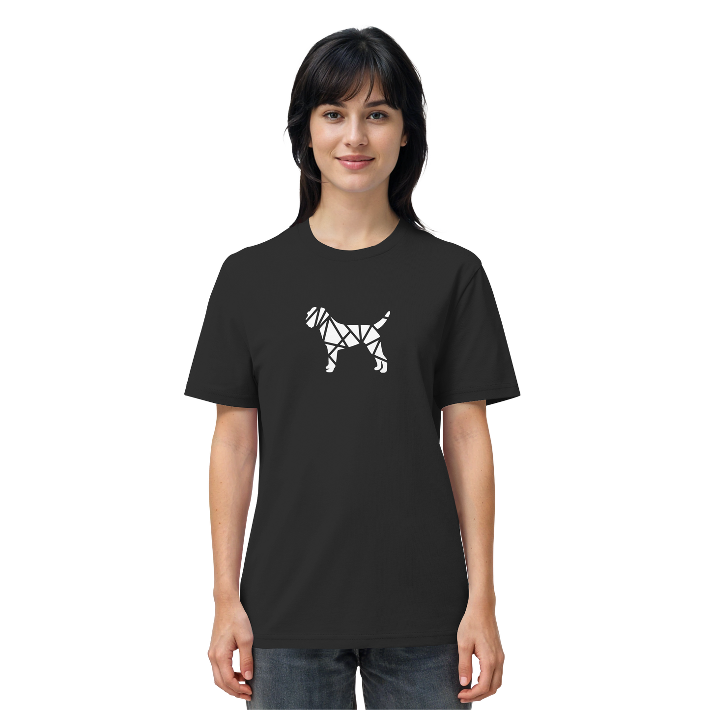 Border Terrier geometrisch - Organic Shirt