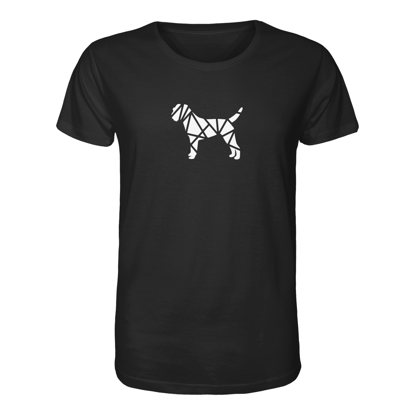 Border Terrier geometrisch - Organic Shirt