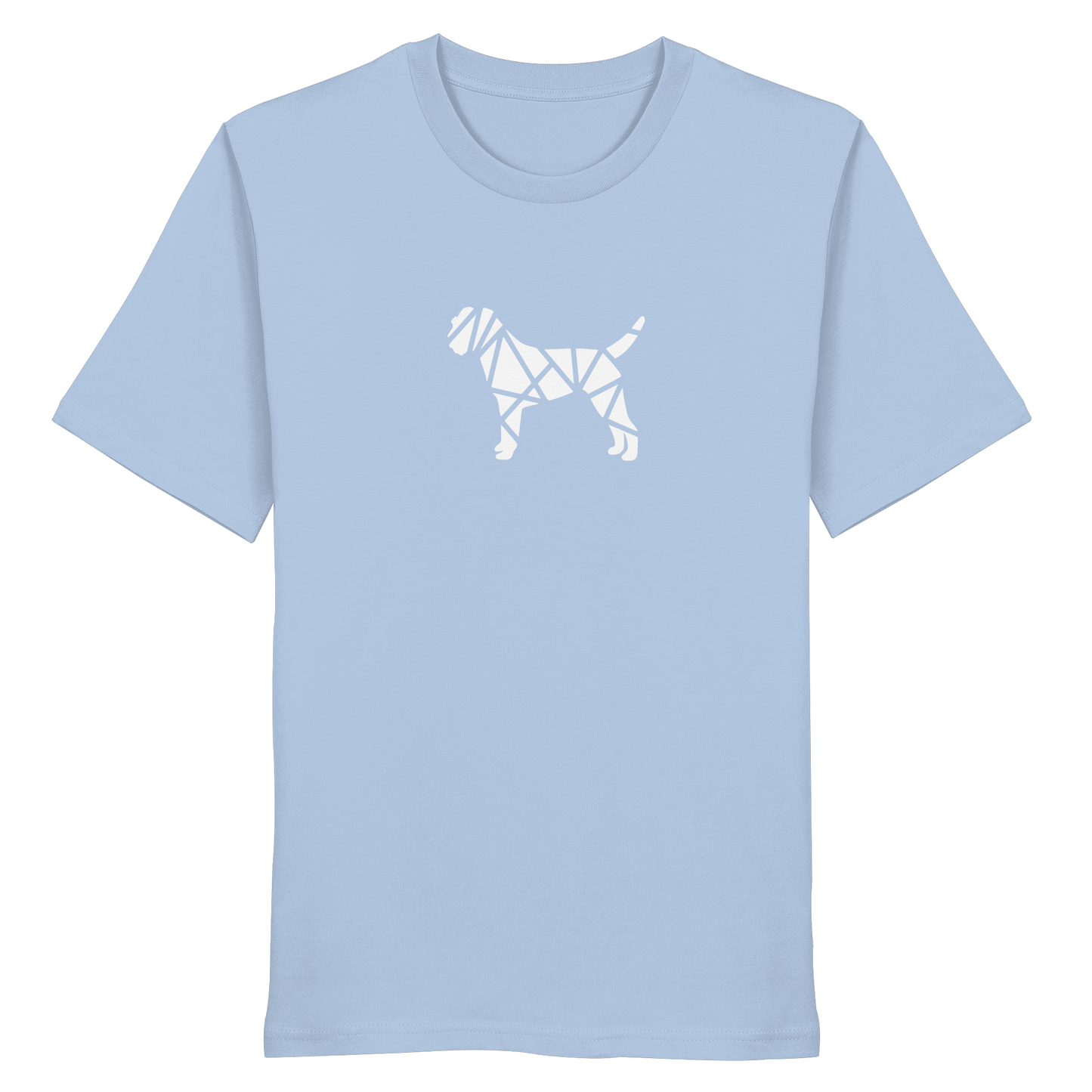 Border Terrier geometrisch - Organic Shirt