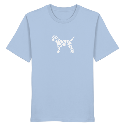 Border Terrier geometrisch - Organic Shirt