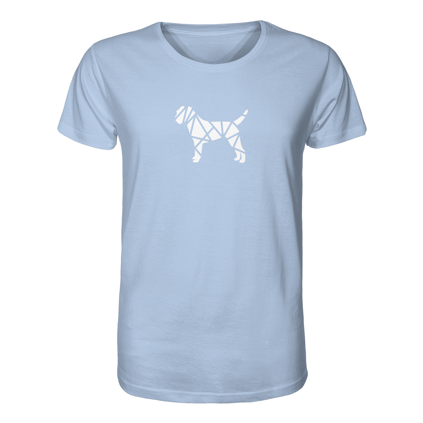 Border Terrier geometrisch - Organic Shirt