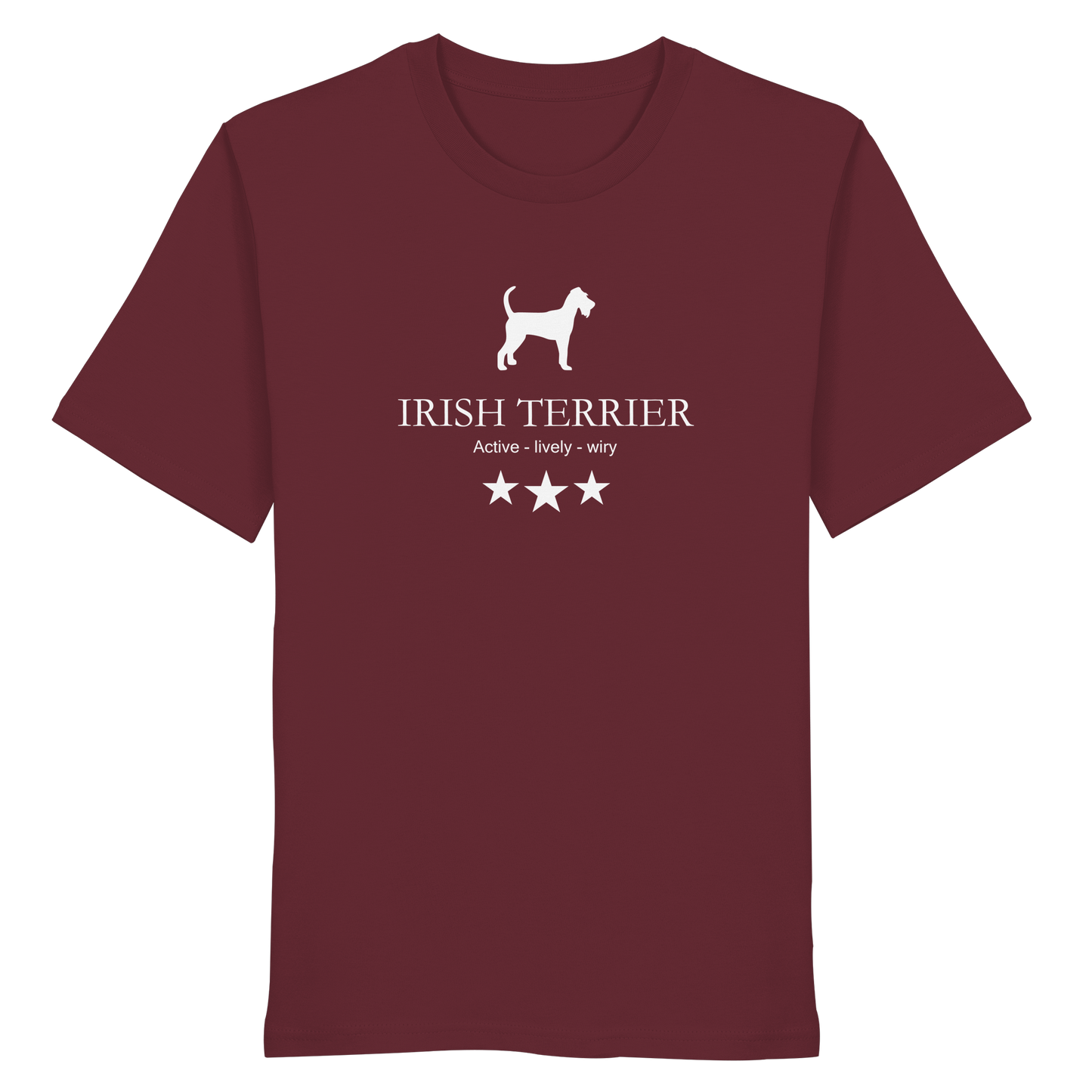 Irish Terrier | Active, lively, wiry.... - Organic Shirt