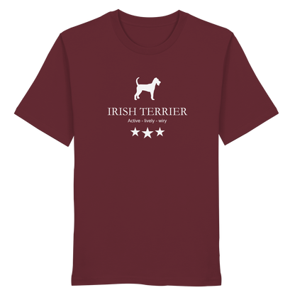 Irish Terrier | Active, lively, wiry.... - Organic Shirt
