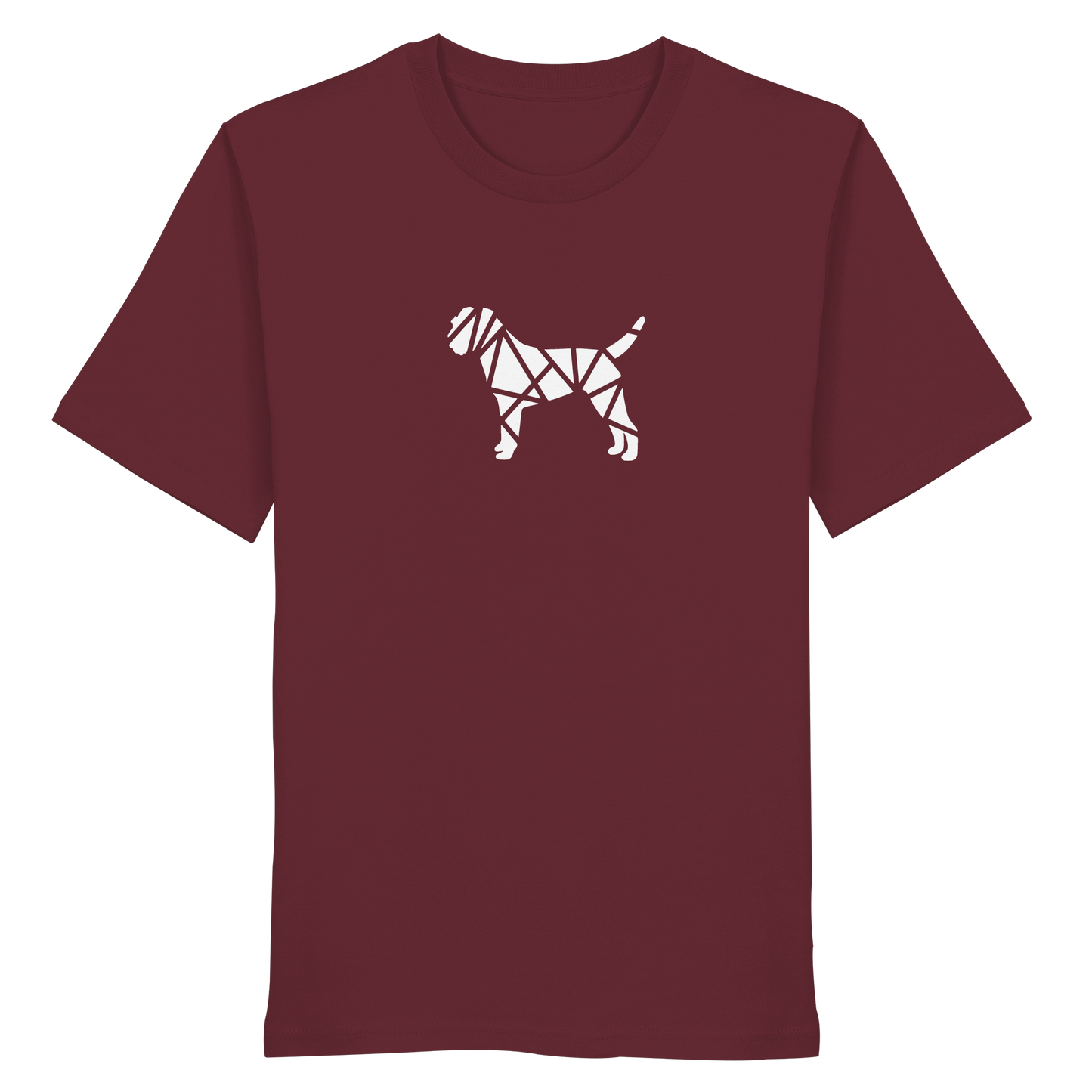 Border Terrier geometrisch - Organic Shirt