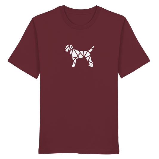 Border Terrier geometrisch - Organic Shirt