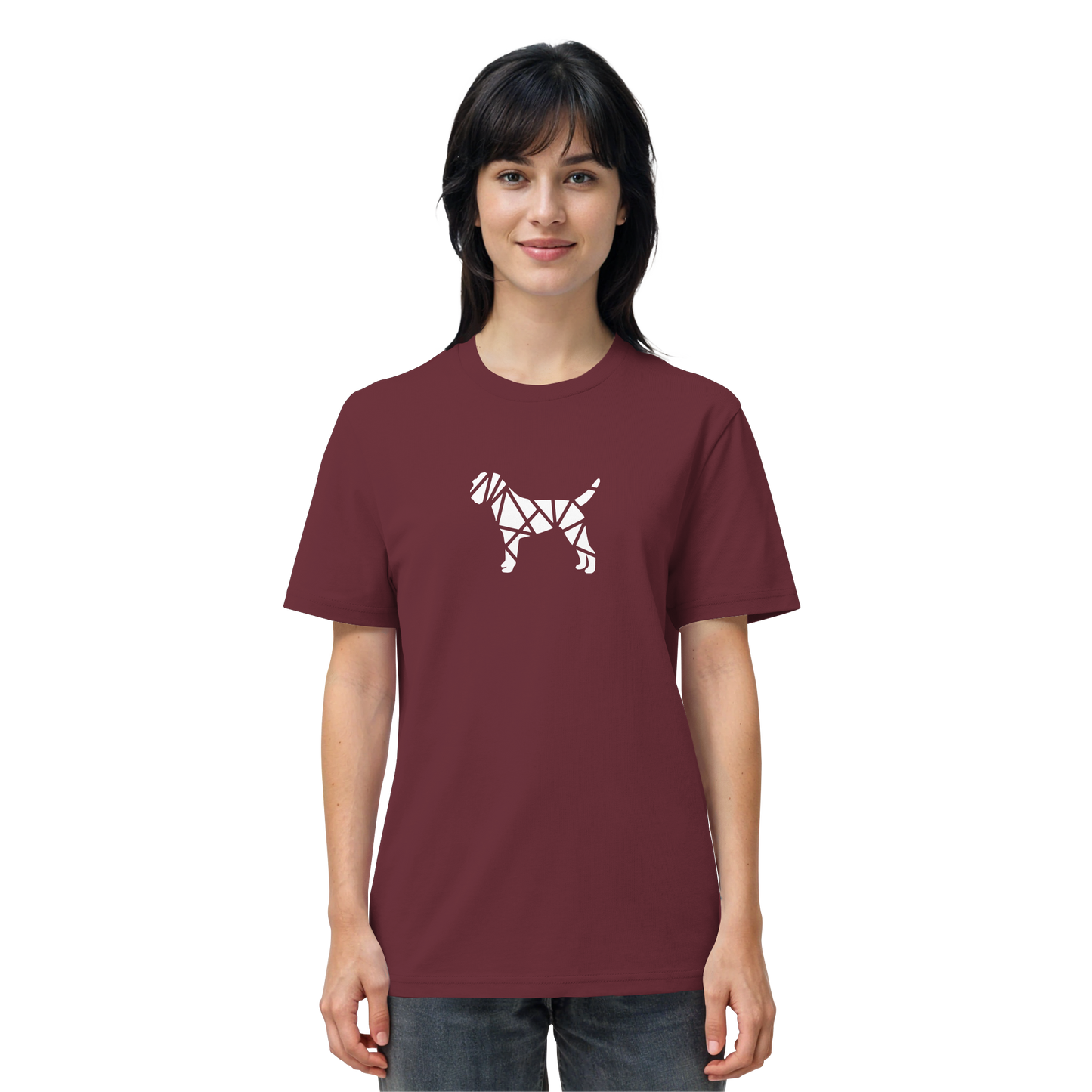 Border Terrier geometrisch - Organic Shirt
