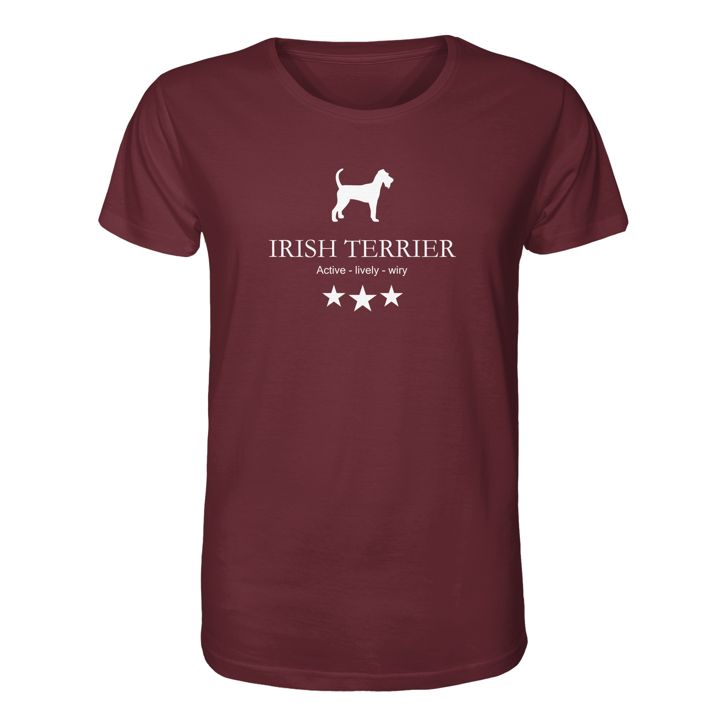 Irish Terrier | Active, lively, wiry.... - Organic Shirt