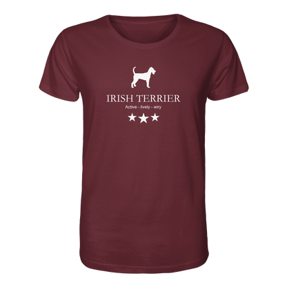 Irish Terrier | Active, lively, wiry.... - Organic Shirt