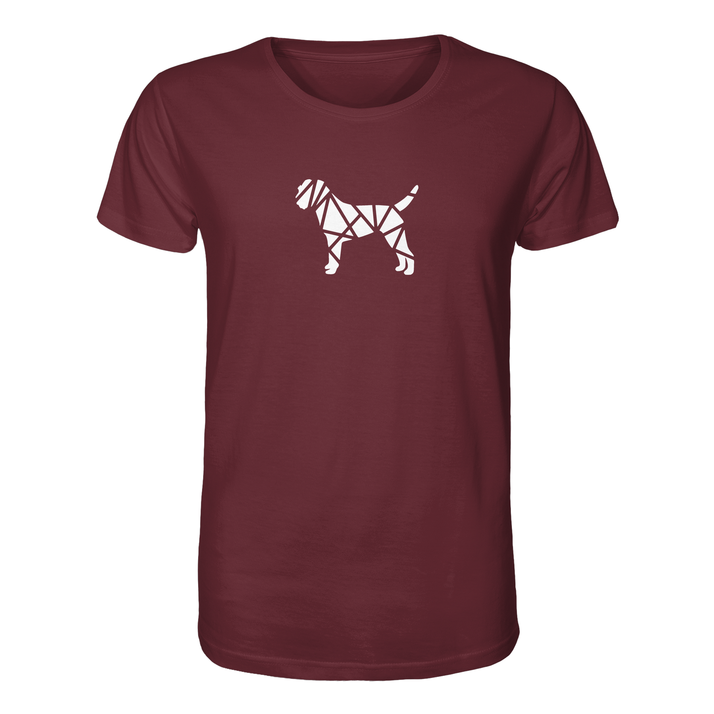 Border Terrier geometrisch - Organic Shirt