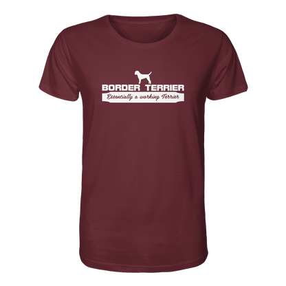 Border Terrier - Essentially a working terrier... - Organic Shirt