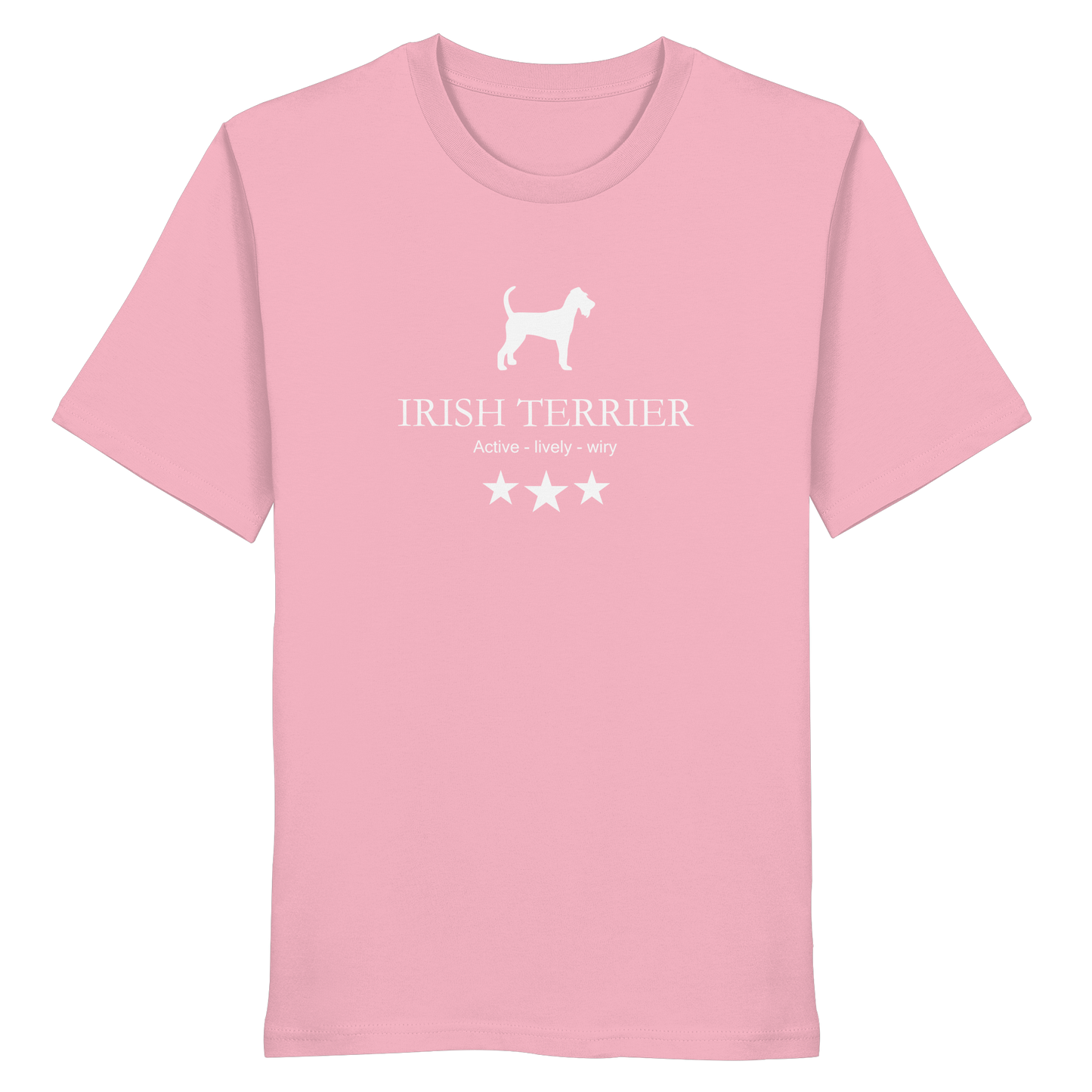 Irish Terrier | Active, lively, wiry.... - Organic Shirt