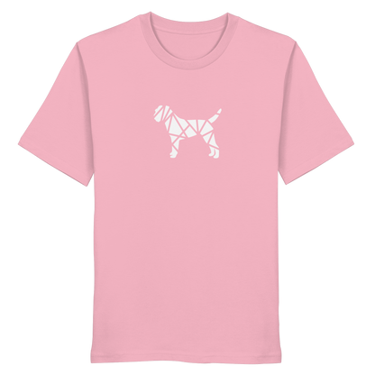 Border Terrier geometrisch - Organic Shirt