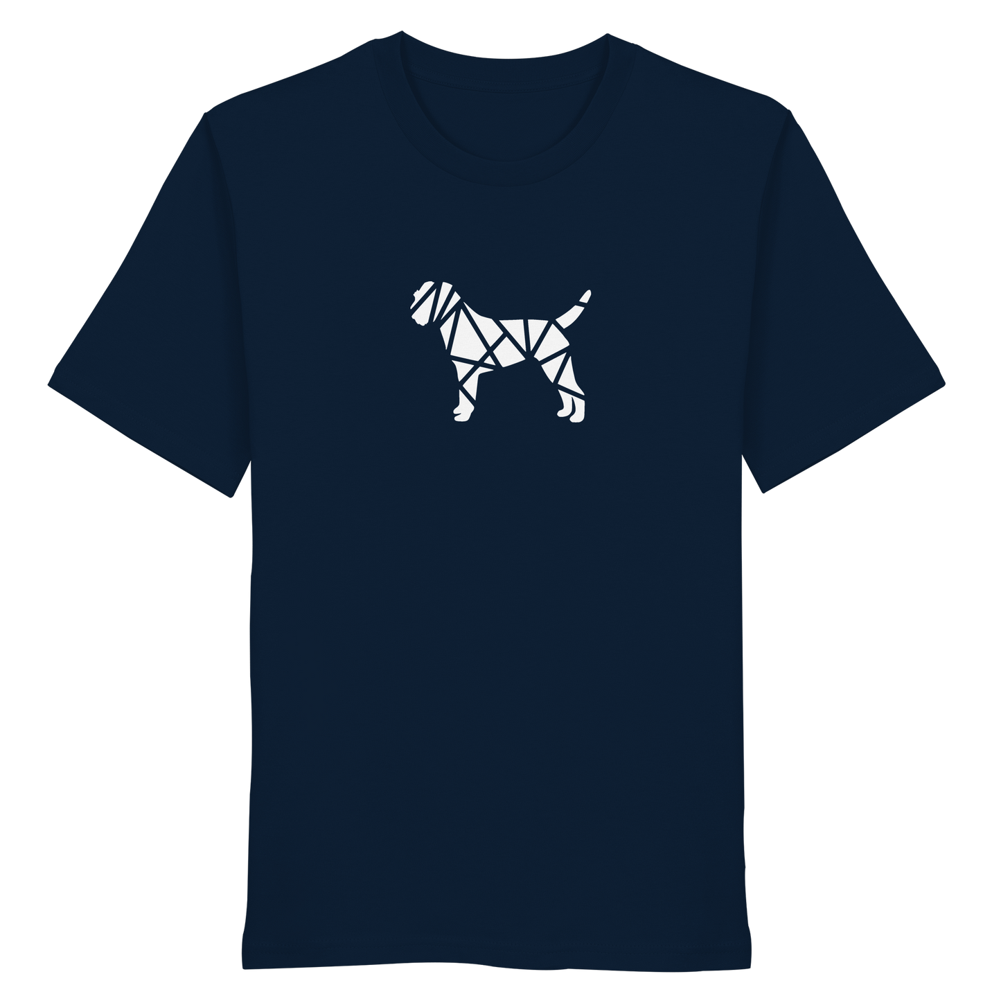 Border Terrier geometrisch - Organic Shirt
