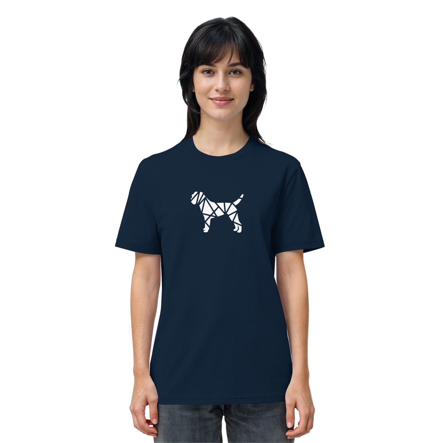 Border Terrier geometrisch - Organic Shirt
