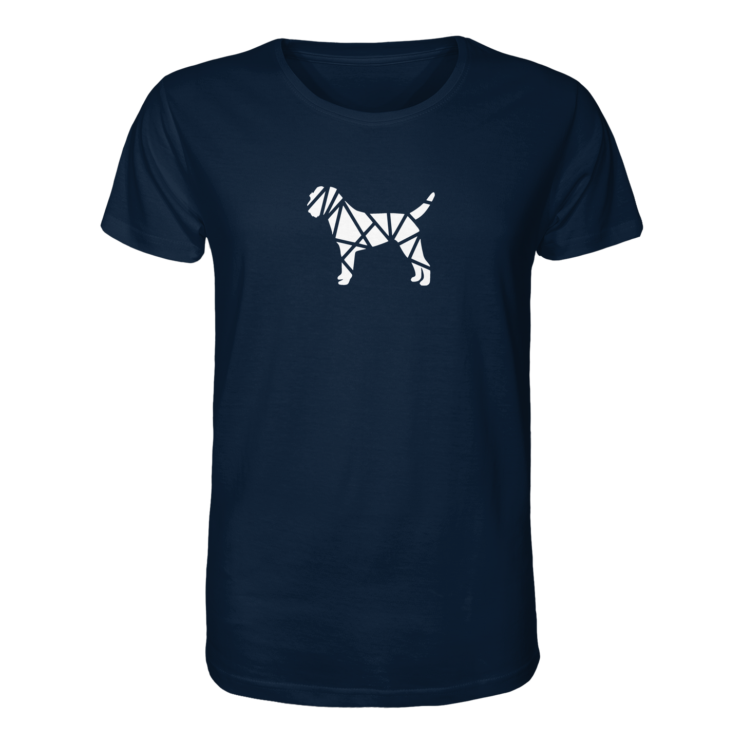 Border Terrier geometrisch - Organic Shirt