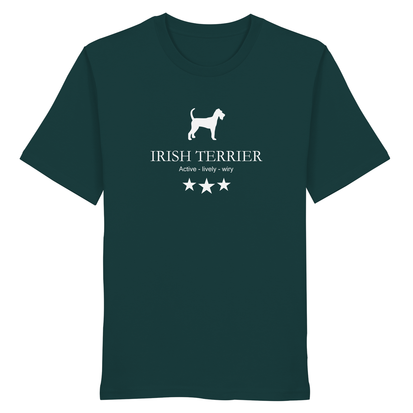 Irish Terrier | Active, lively, wiry.... - Organic Shirt